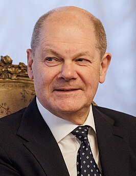 Olaf Scholz in 2024