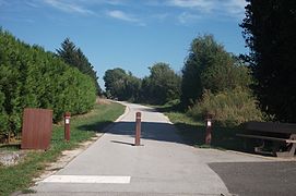 La voie verte le Chemin vert.