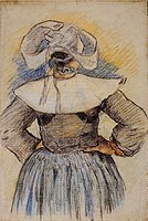 Breton Girl, 1886, Burrell Collection, Glasgow