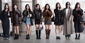 Fromis 9 in February 2024 L–R: Lee Sae-rom, Park Ji-won, Roh Ji-sun, Lee Na-gyung, Lee Seo-yeon, Baek Ji-heon, Lee Chae-young, Song Ha-young