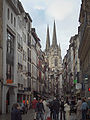 view towards the cathedral