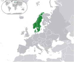 Scandinavia - Localizzazione