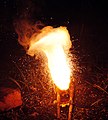 Image 22Thermite reaction, by Nikthestunned (from Wikipedia:Featured pictures/Sciences/Others)