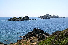 Les Îles Sanguinaires.