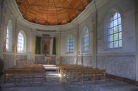 Intérieur de la chapelle.