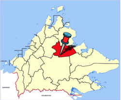 Location of Telupid