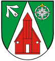 Eine Windrose im Wappen von Gallin