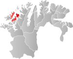 Hammerfest na mapě