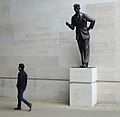 Statue at BBC Broadcasting House London