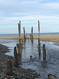 Remnants of Onekaka Wharf