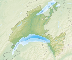 Gland is located in Canton of Vaud