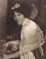 Paul Haviland: Miss G.G., veröffentlicht in Camera Work, No 28, 1909