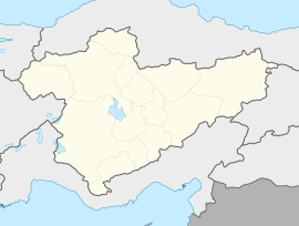 Aksaray is located in Turkey Central Anatolia