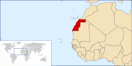 De Westelijke Sahara is een gebied dat geclaimd wordt door de SADR en Marokko. Het gebied is geannexeerd door Marokko. De annexatie wordt internationaal erkend door o.a de Verenigde Staten.