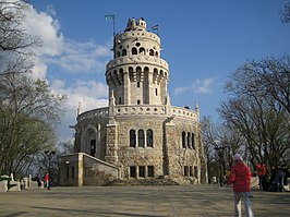 De Elizabeth-toren op Jánoshegy