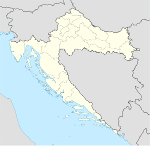 Split is located on the Adriatic Sea coast of Croatia.