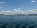 A view of Çanakkale from the Dardanelles