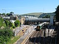 Lewes railway station on 15 July 2003 – looking east