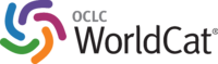 Five-color WorldCat emblem, with WorldCat in black letters and OCLC in smaller grey letters