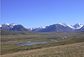 Vallée de l'Akalakha (ru), vue du col Kanas