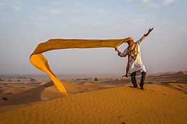 Moroccan Berber at Sahara Dessert by Dieglop