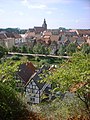 Stadtgraben und Altstadt mit St. Laurentius