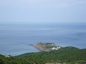 Vue du cap Negro.