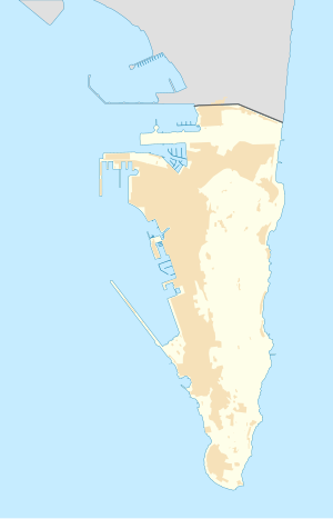 Zoca Flank Battery is located in Gibraltar