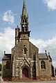 Église paroissiale Sainte-Anne-et-Saint-Tudec, façade.