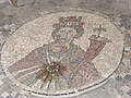 Mosaik der Göttin Tyche aus byzantinischer Zeit an der Palladius-Straße des antiken Bet Scheʾan