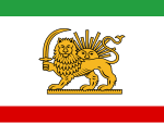 ? Vlag van Amir Kabir (1848-1907)