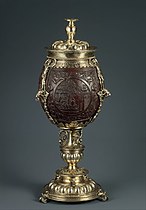 Silver-gilt, by Hans van Amsterdam, 1533, Metropolitan Museum of Art