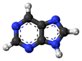 Ball-and-stick molecular model