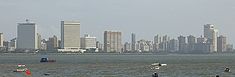 Ing Nariman Point ampo ing Cuffe Parade king downtown Mumbai