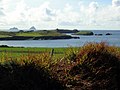 Île de Valentia, vue sur les îles Skelligs