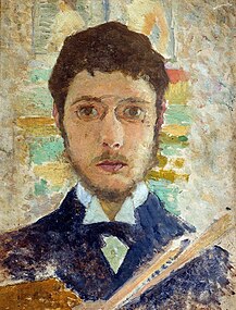 Pierre Bonnard, selvportræt, ca. 1889