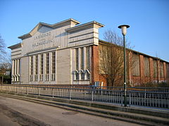 Dieses Bild zeigt ein Baudenkmal. Lagerhalle (Fa. Warncke) Rübekamp 37 Baujahr: 1925