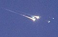 Image 44Space debris identified as WT1190F, burning up in a fireball over Sri Lanka. (from Space debris)