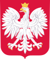 Official coat of arms of the Republic of Poland (since 1990)