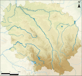 Voir sur la carte topographique de la Creuse