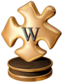 In virtù del potere conferitomi dalla Comunità Wikipediana, ti assegno questo GoldenWiki per il prezioso aiuto nella categorizzazione delle voci da me create. (ehm...lo so, in realtà dovrei pensarci io. Sono un dannato newbie! :P) Satyricon86...mi dichi, mi dichi! 15:10, 19 ott 2008 (CEST)