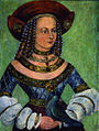 portret Jadwigi Jagiellonki (1457-1502)