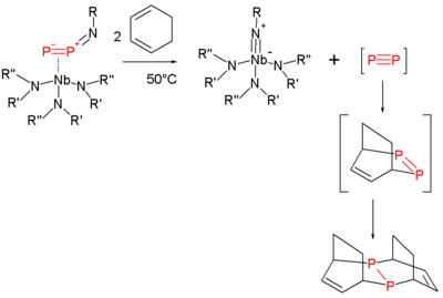 Diphosphorus reaction