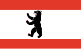 Flag of Berlin, Germany