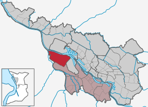 Stadt Bremen, Stadtteil Seehausen hervorgehoben