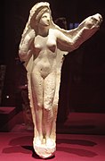 Aphrodite scultpure from Begram, c. 1st century AD, Plaster, National Museum of Afghanistan.