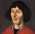 Q619 Nicolaas Copernicus in 1580 geboren op 19 februari 1473 overleden op 24 mei 1543