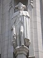 George Washington (1953), by C. Paul Jennewein, Washington Memorial Chapel, Valley Forge