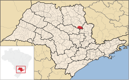 Santa Rita do Passa Quatro – Mappa