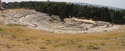 Théâtre grec de Syracuse.